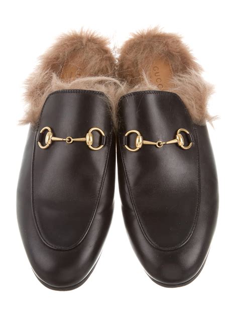 gucci princetown fur mule replica|gucci mules for sale.